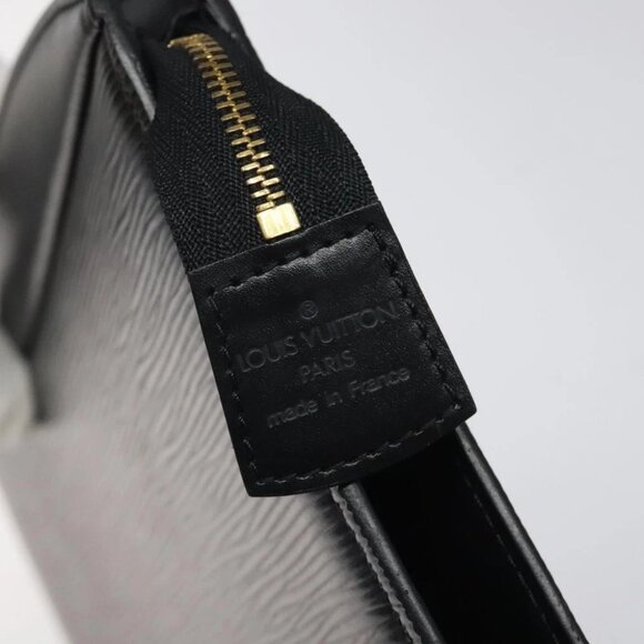 LOUIS VUITTON Epi Trousse Crete Pouch Black M48402 LV Auth 118247 - Picture 9 of 15